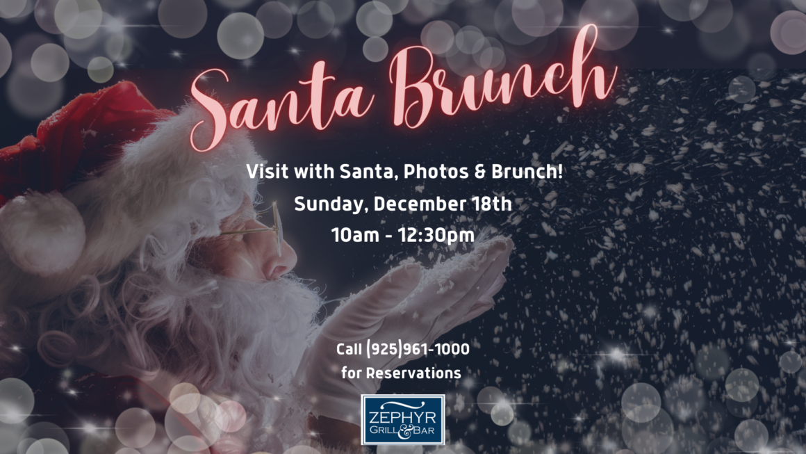 Santa Brunch at Zephyr Livermore